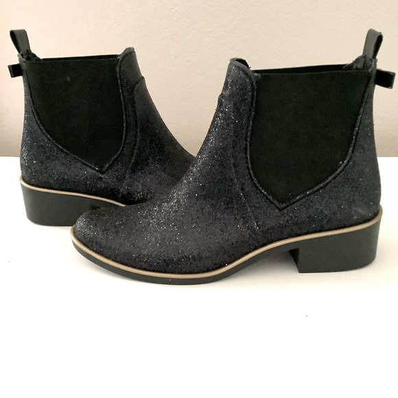 Kate Spade Sedgewick Black.   Glitter Ankle - Picture 2 of 8
